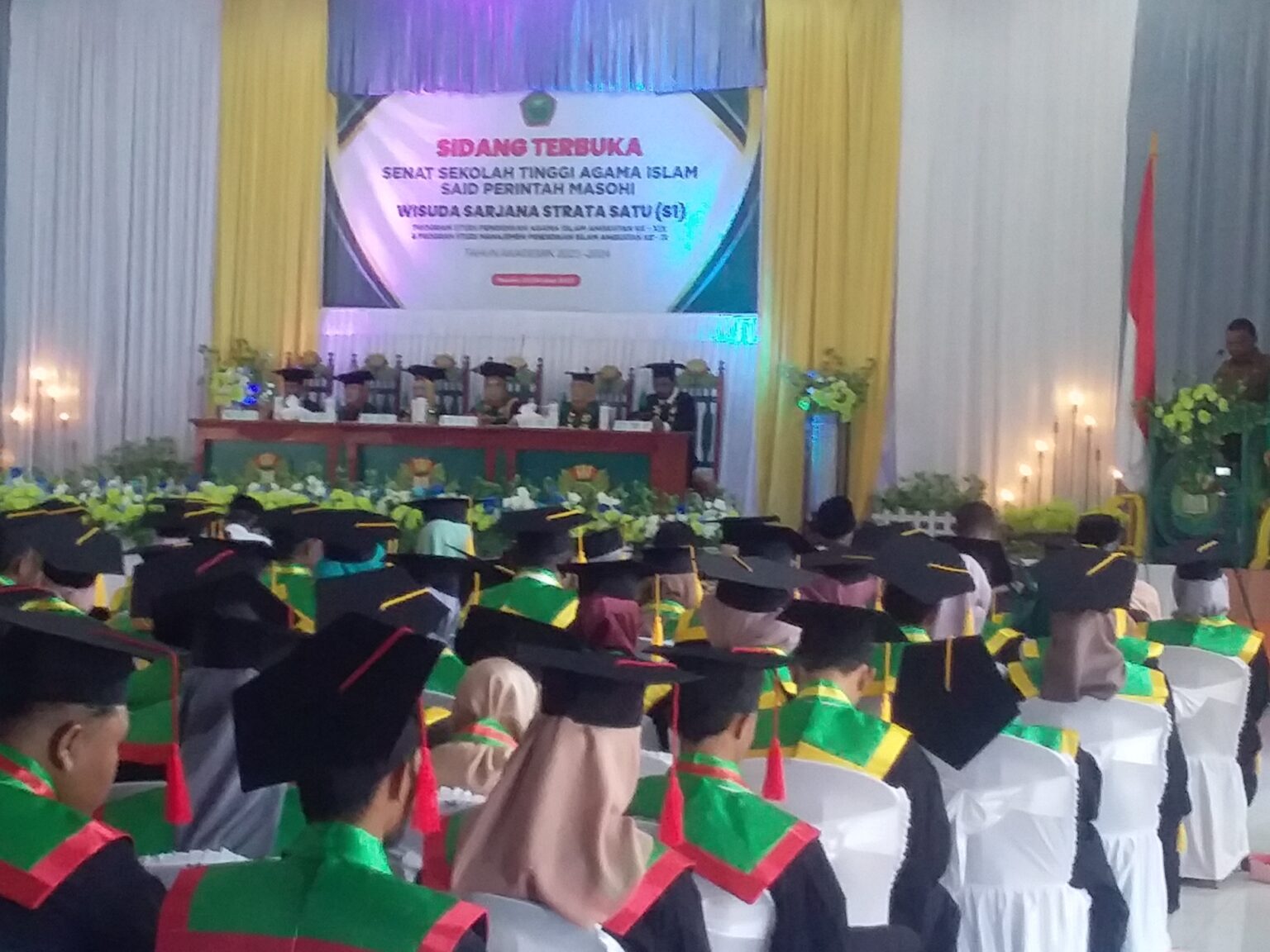 STAI Said Perintah Masohi Wisuda 89 Sarjana